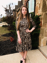 Bella Leopard Dress